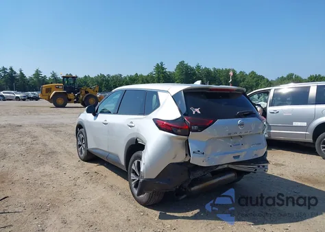 2021 Nissan Rogue Sv Intelligent Awd из США, поврежденный, VIN 5N1AT3BB9MC710316